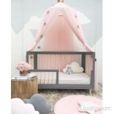 Outgeek Mosquito Net Romantic Lace Mosquito Netting Curtain Dome Bed Canopy for Kids Women Girls Bedroom Nursery Decor